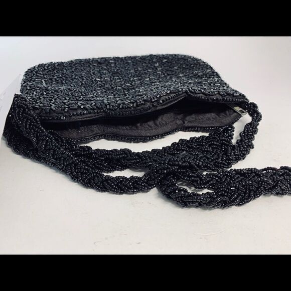 Beaded Clutch Cellphone Purse w Shoulder … - Picture 4 of 7